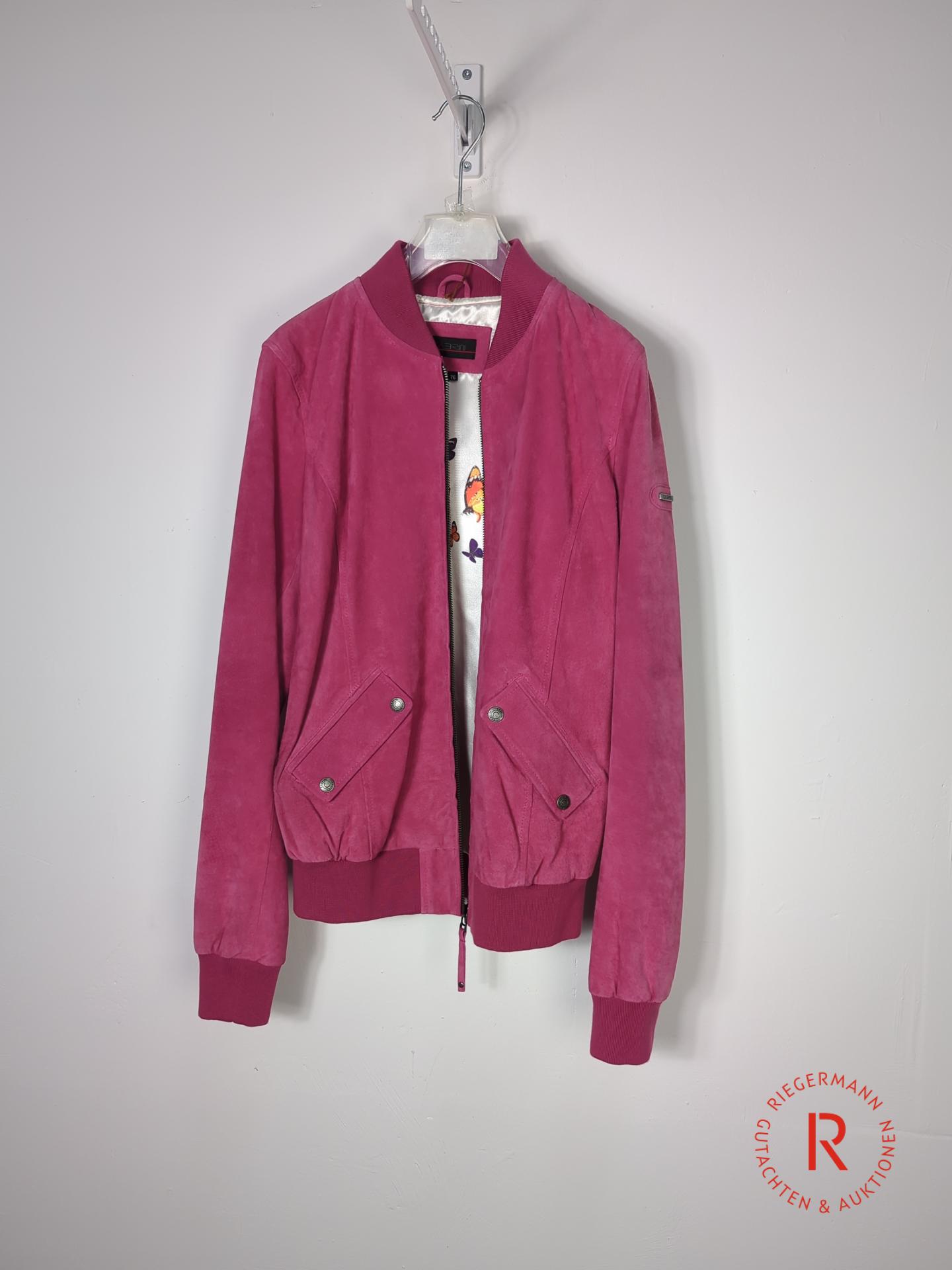 DAMEN LEDERJACKE GRÖSSE 38 (LANG)